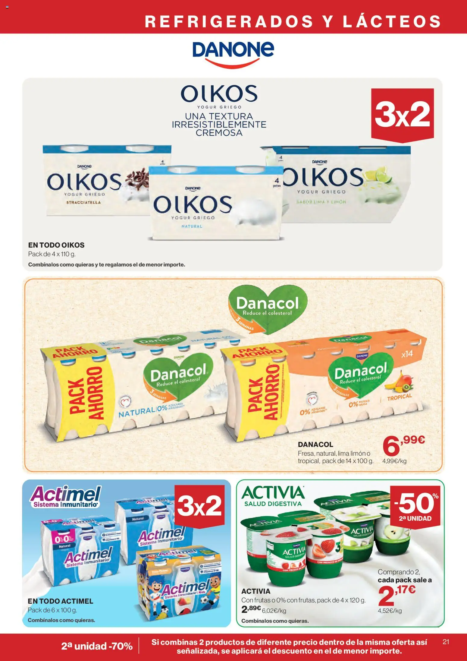 Hipercor catálogo │ válido desde el 24/09/2026 | Página: 21 | Productos: Lima, Yogur griego, Limón, Té