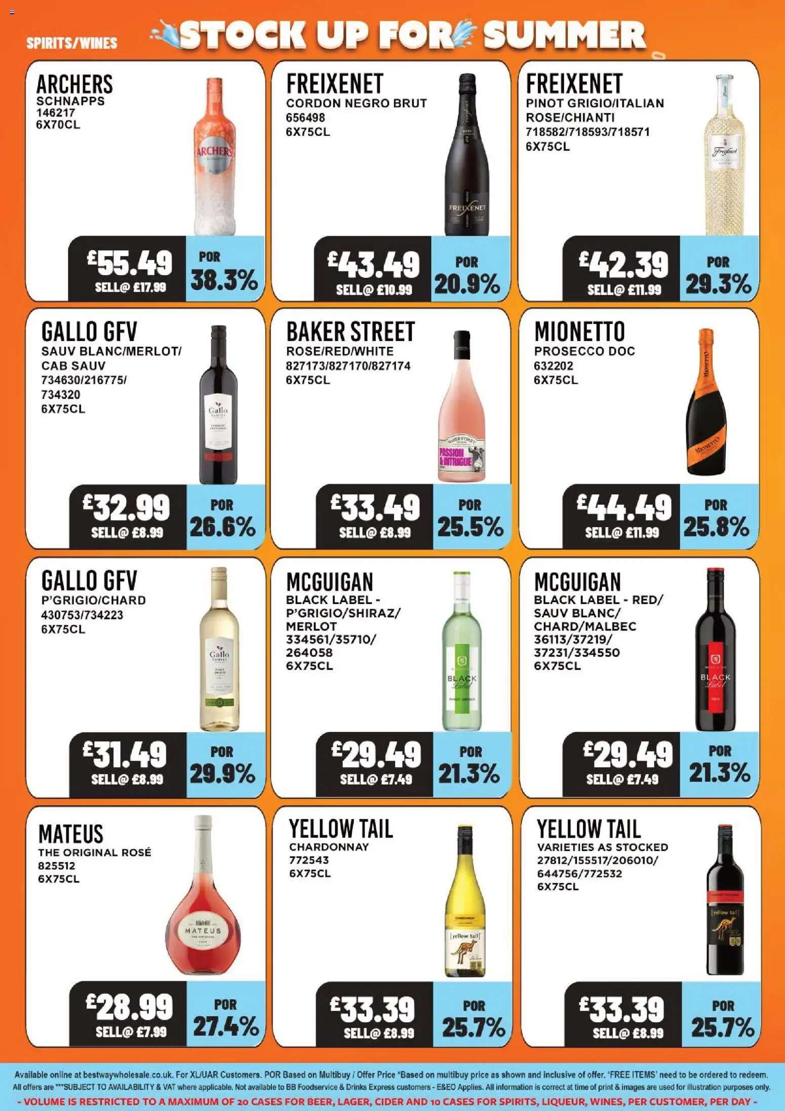 {H1} | Page: 8 | Products: Prosecco
