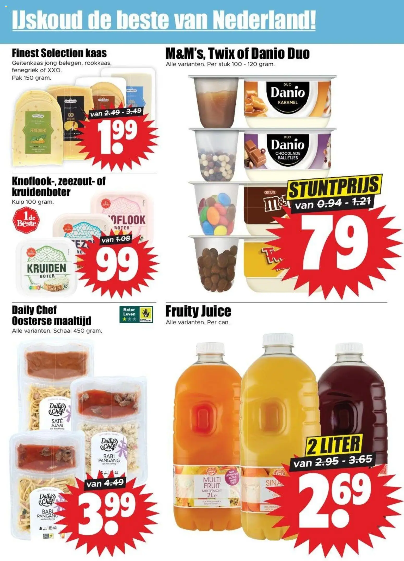 {H1} | Pagina: 18 | Producten: Zeezout, Geitenkaas, Kaas, Schaal
