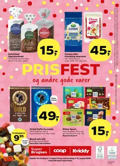 Super Brugsen - Tilbudsavis uge 32 gyldig fra 07/08/2026 | Side: 45 | Produkter: Brød, Kaffe, Slik