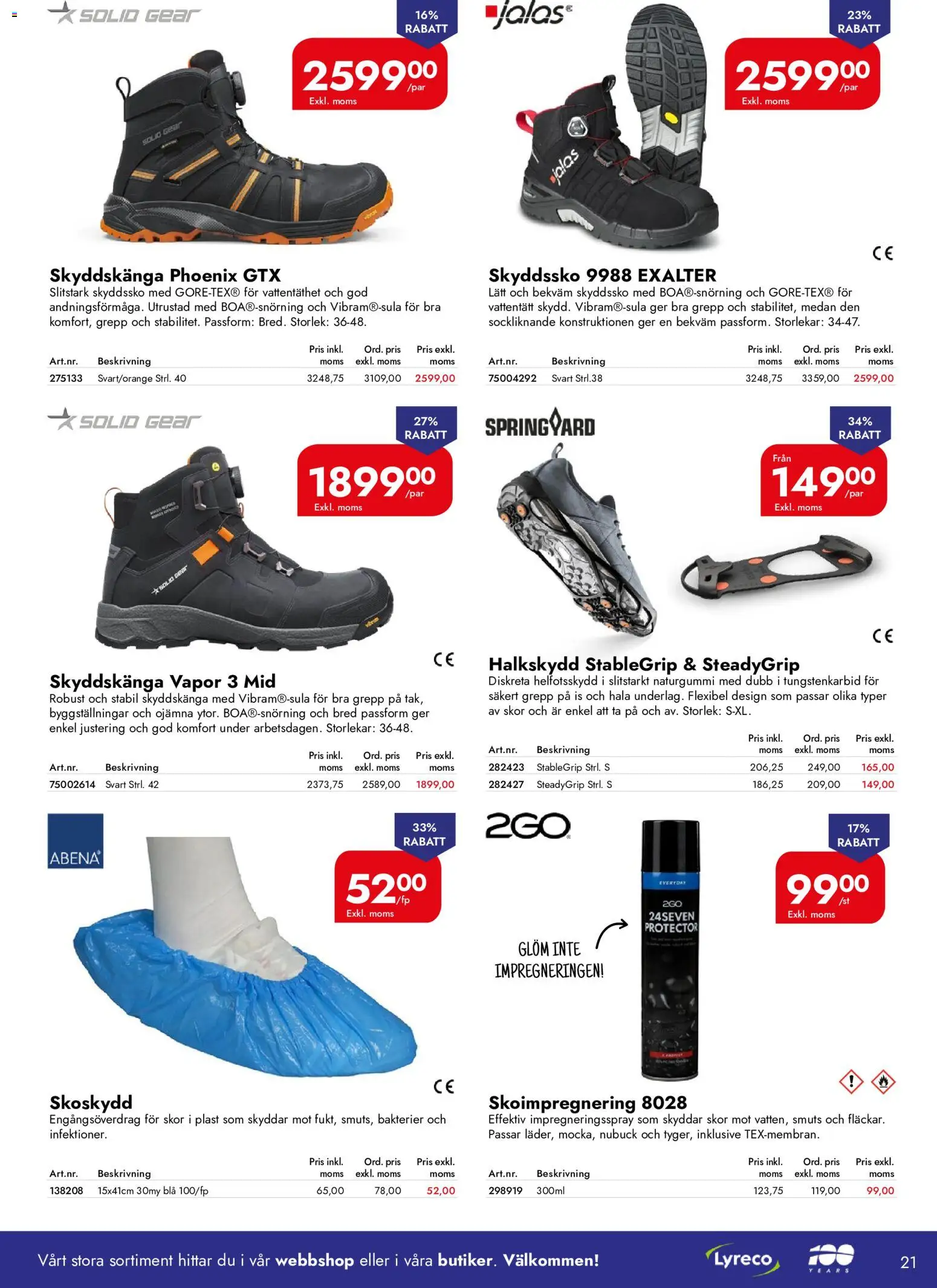 Lyreco reklamblad aktuell från 01/10/2026 | Sida: 21 | Produkter: Is