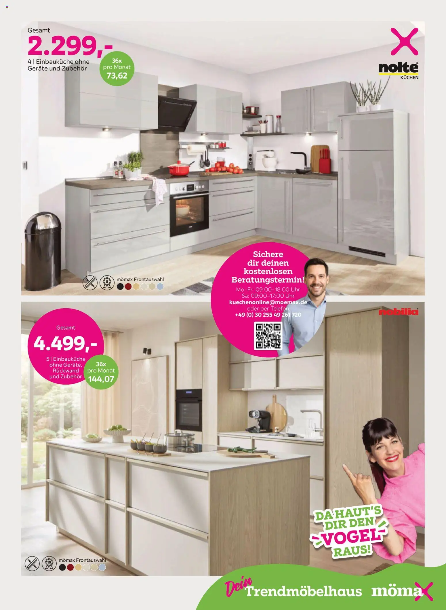 Mömax Prospekt – gültig ab 28.09.2026 | Seite: 7 | Produkte: Einbauküche, Kuchen, Telefon, Uhr