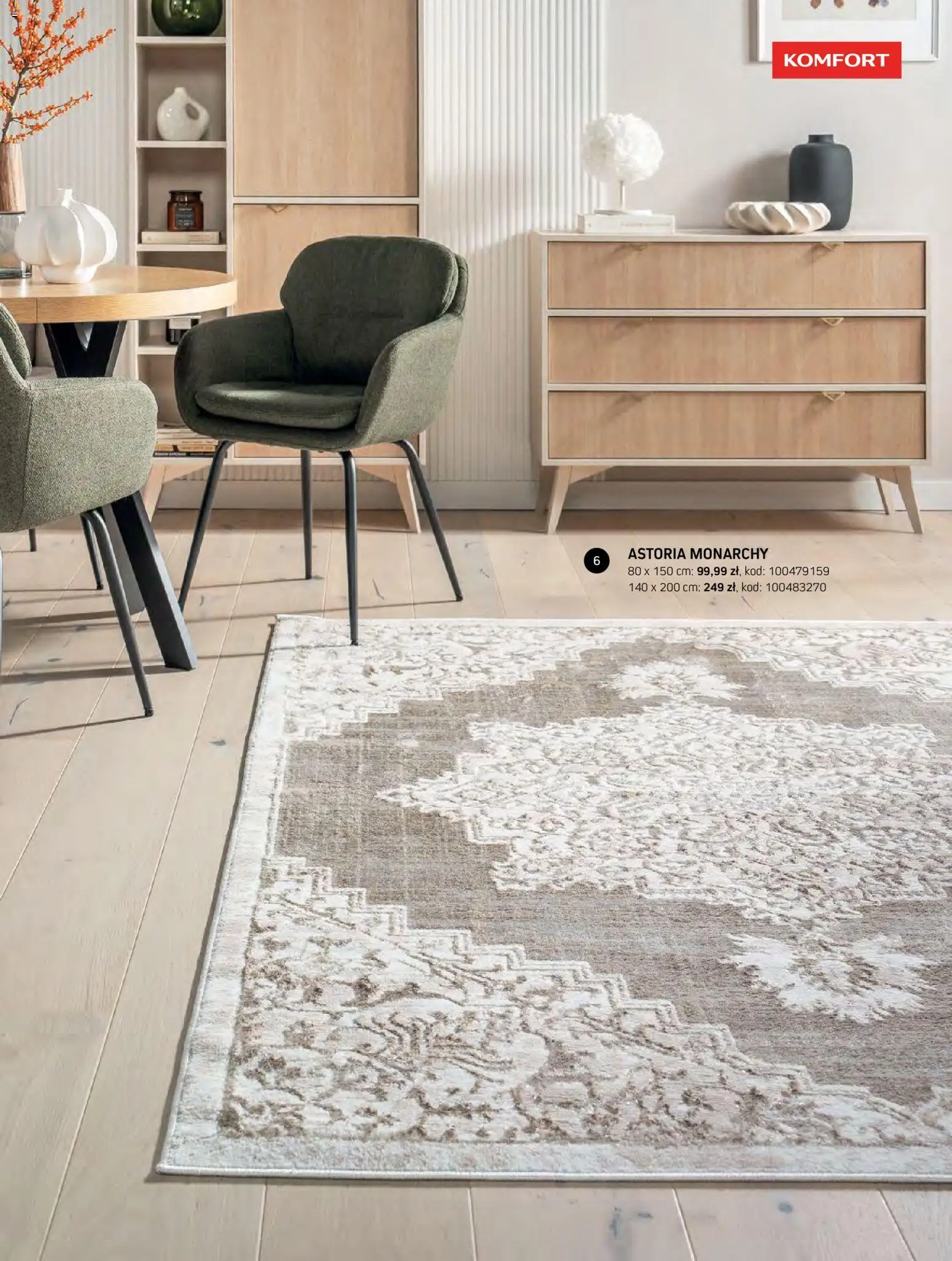 Komfort gazetka - Katalog dywanów od 07.10.2026 | Strona: 17