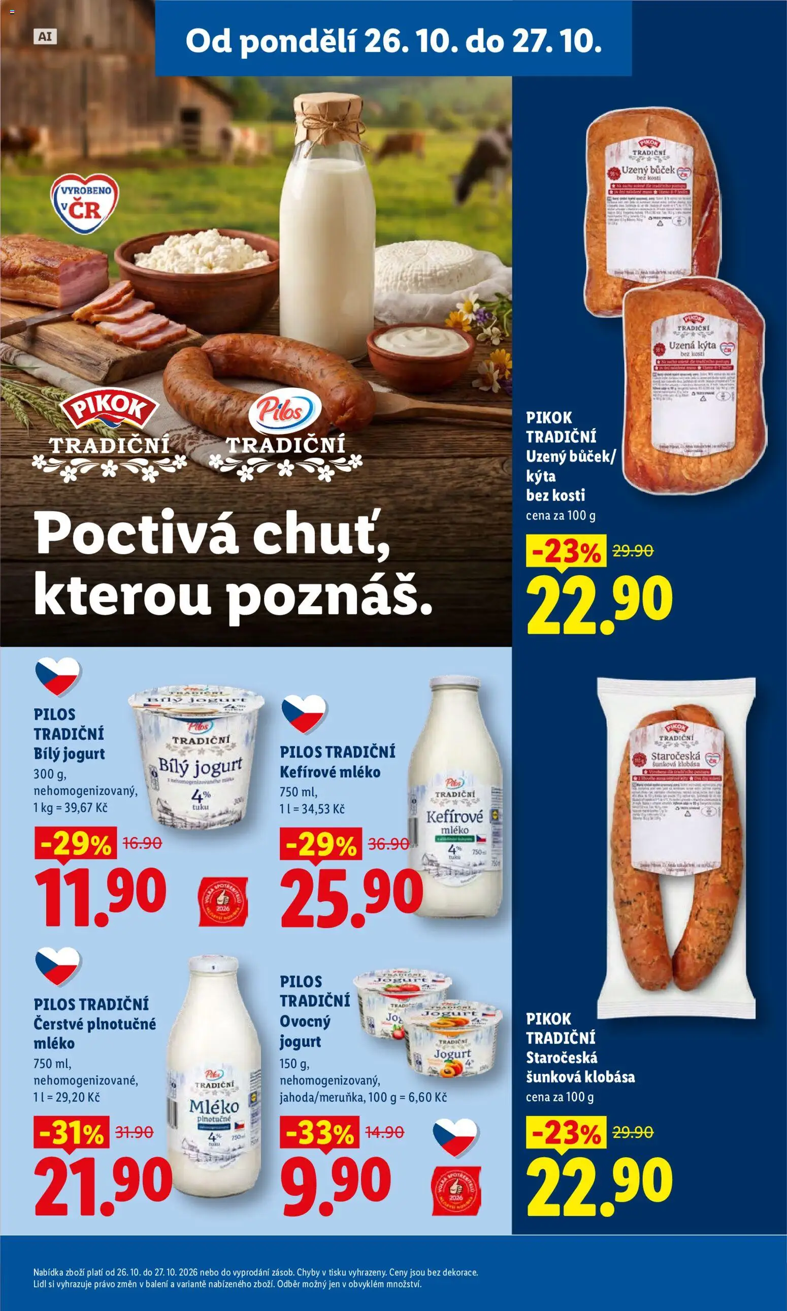 Lidl leták od 26.10.2026 | Strana: 23
