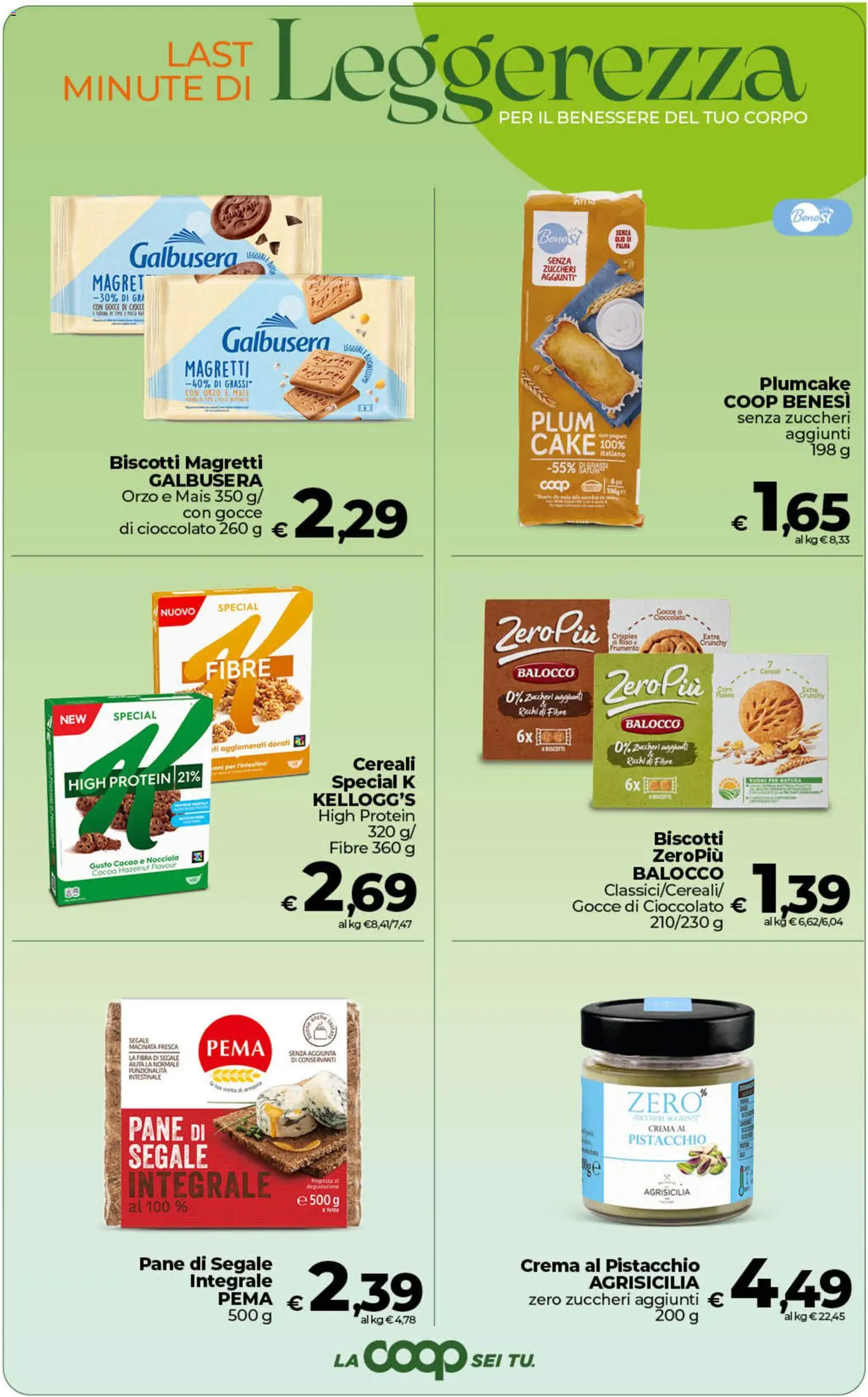 Volantino COOP del 29.05.2026 | Pagina: 8 | Prodotti: Yogurt, Riso, Cereali, Cacao