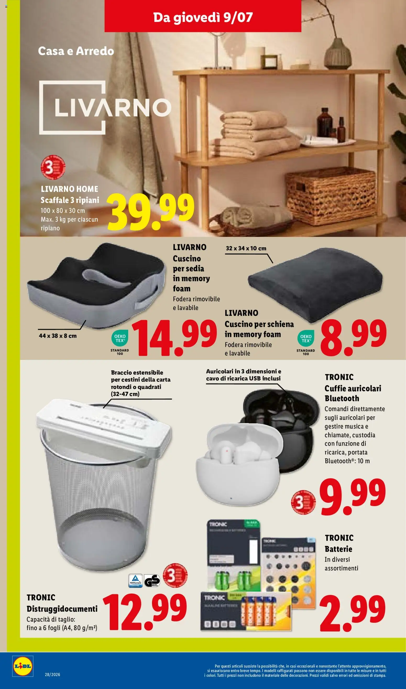 Volantino Lidl del 09/07/2026 | Pagina: 30