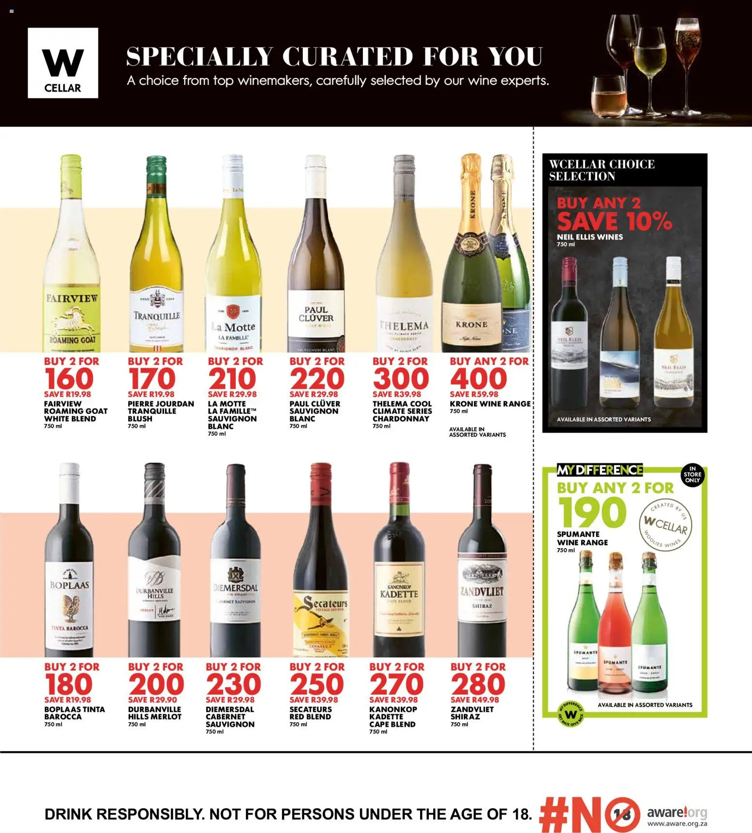 New Woolworths catalogue – valid from 20/07/2026 | Page: 9 | Products: Wine, Blush