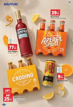 Ofertele Carrefour valabile de la 29.07.2026 | Pagină: 57 | Produse: Amerikan servis, Aperol