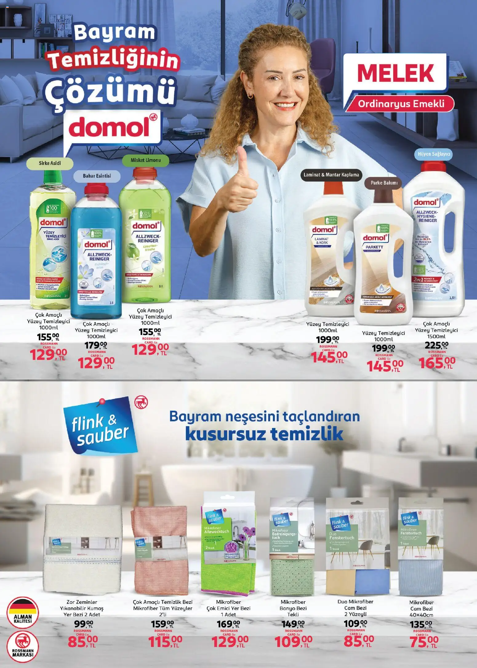 Rossmann - Mart Ev & Yaşam Kataloğu - 02.03.2026 tarihinden itibaren geçerlidir | Sayfa: 7 | Ürünler: Banyo, Yüzey temizleyici, Mantar, Misket Limonu