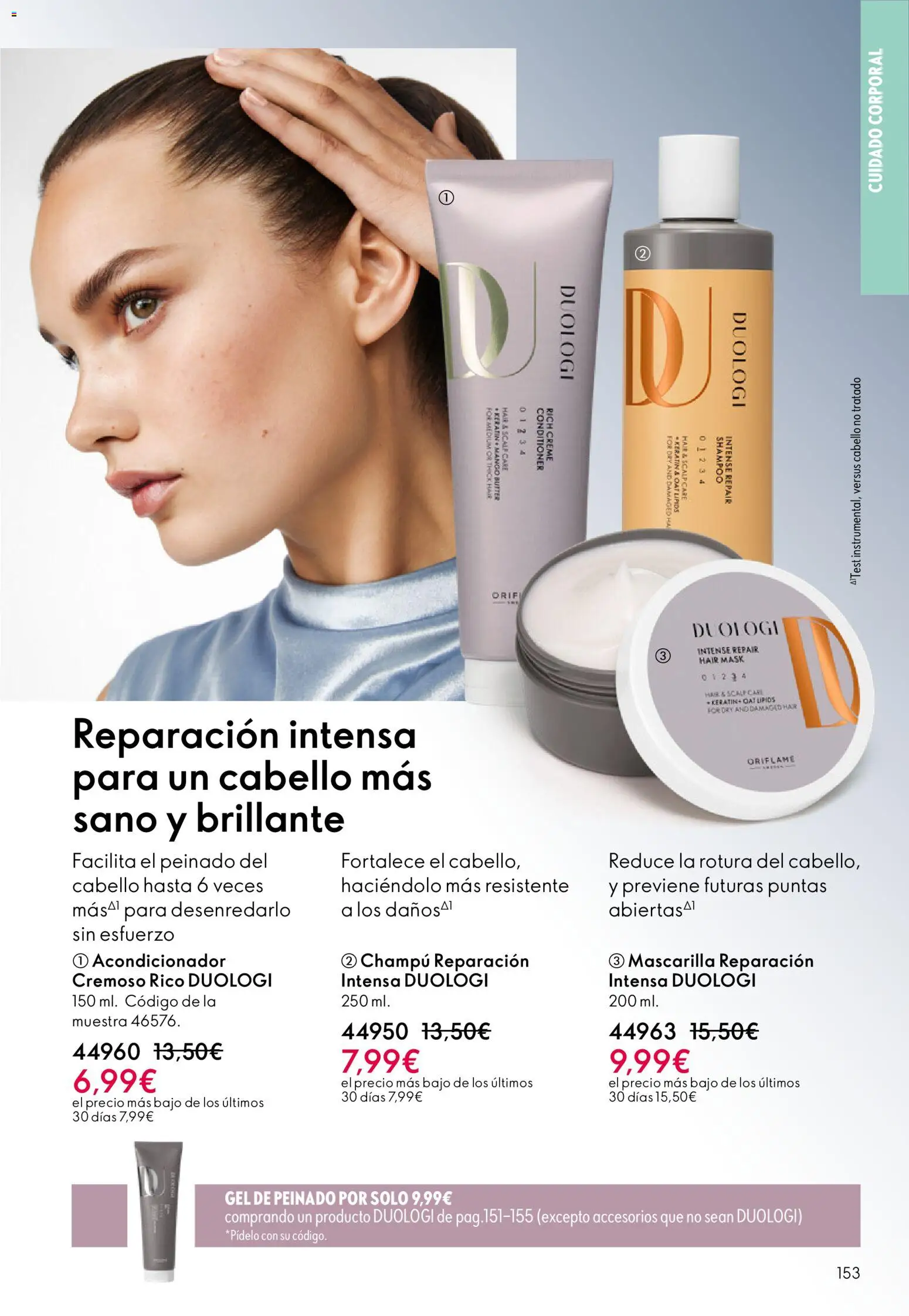 Oriflame - Catálogo Campaña 4 │ válido desde el 11.03.2026 | Página: 153 | Productos: Champú, Acondicionador, Ρούτερ