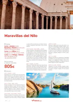 Vista previa Halcón Viajes Egipto válido desde el 01.07.2025 | Página: 28 | Productos: Navegación