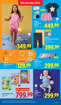 LUPILU Dečije čarape, 5 pari (1 par = 60.-) - pregled Lidl kataloga - važi od 25.06.2026 | Strana: 85