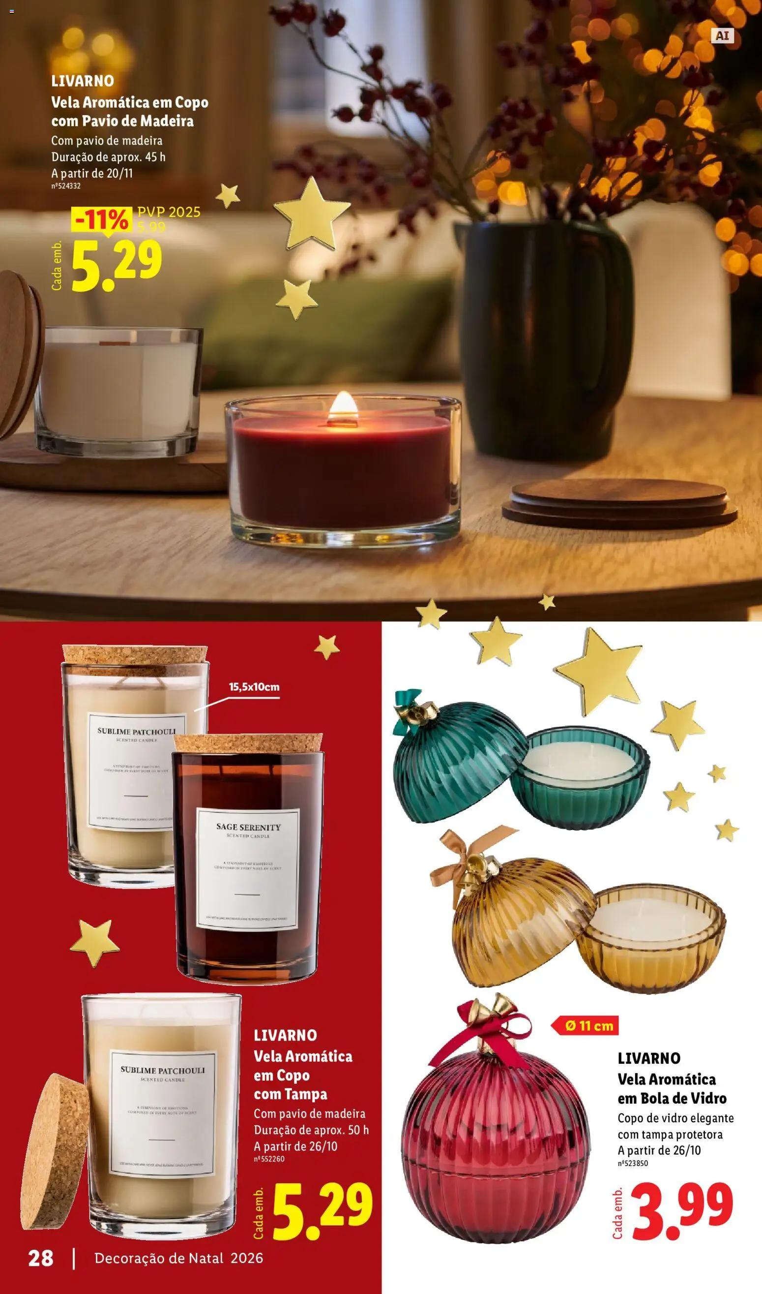 Lidl Folheto Especial Decoração de Natal │ válido de 26/10/2026 | Página: 28