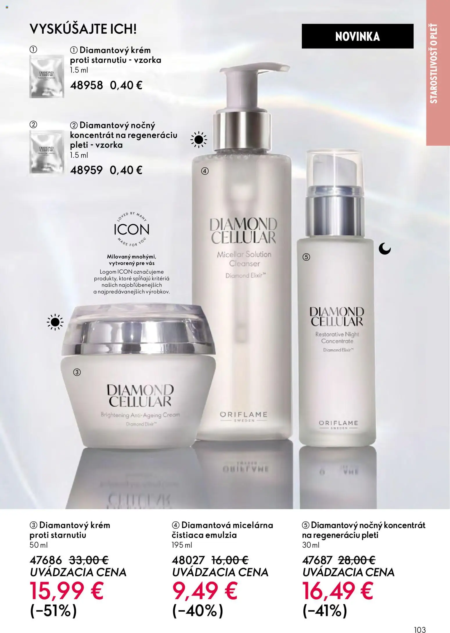 Nové Oriflame akcie – leták je platný od 27.05.2026 | Strana: 103 | Produkty: Krém