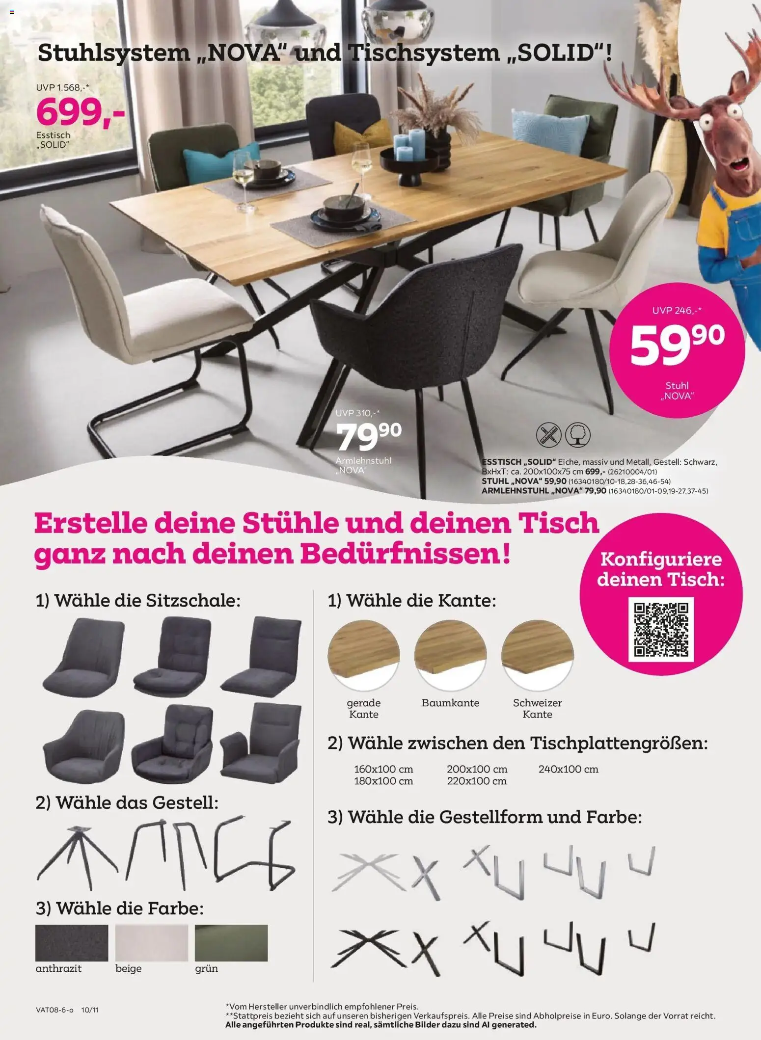Mömax  Ansfelden gültig ab 16.08.2026 | Seite: 10 | Produkte: Tisch, Stuhl