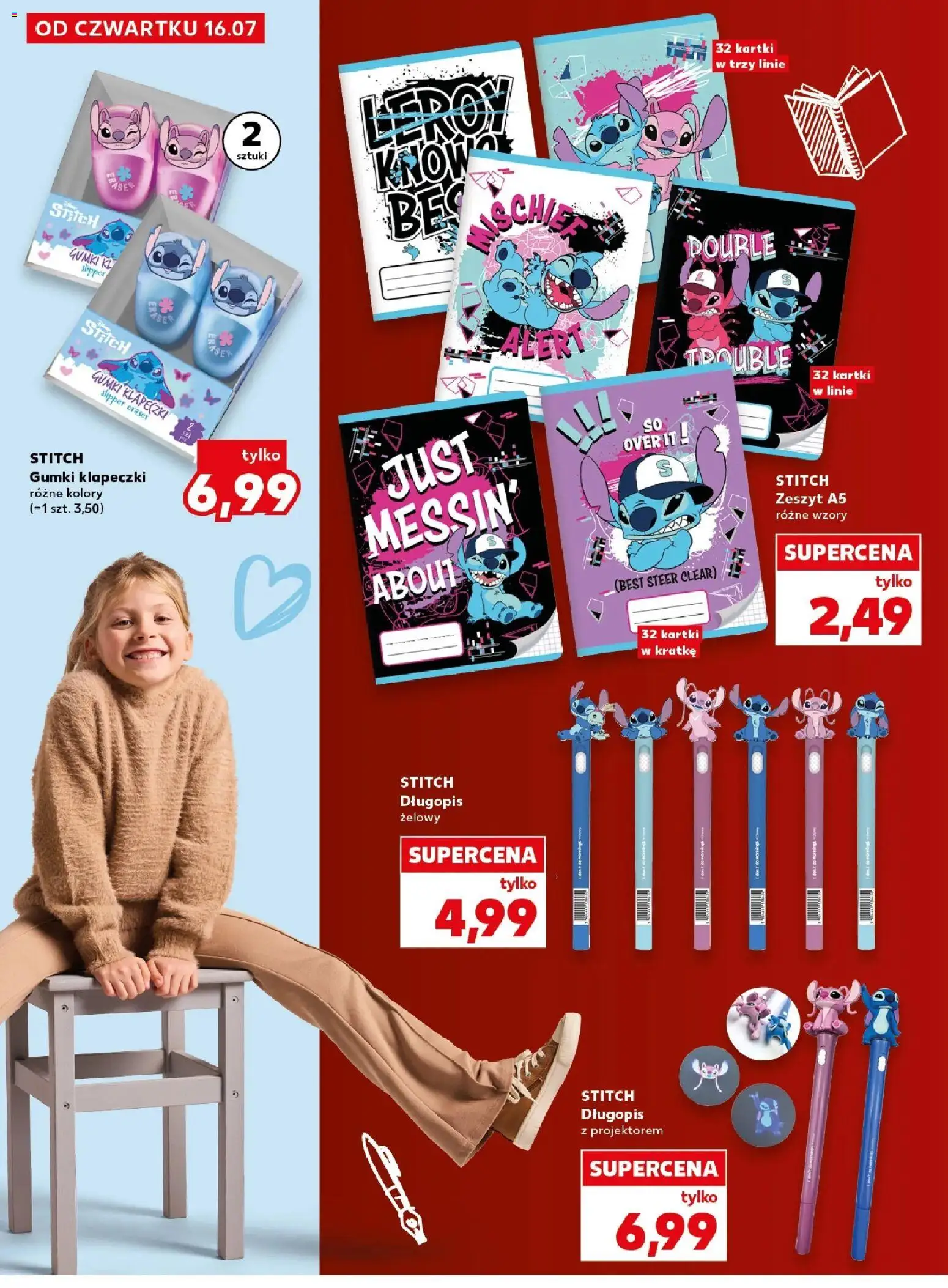 Kaufland gazetka - Katalog artykułów szkolnych od 16.07.2026 | Strona: 18 | Produkty: Notebook, Zeszyt