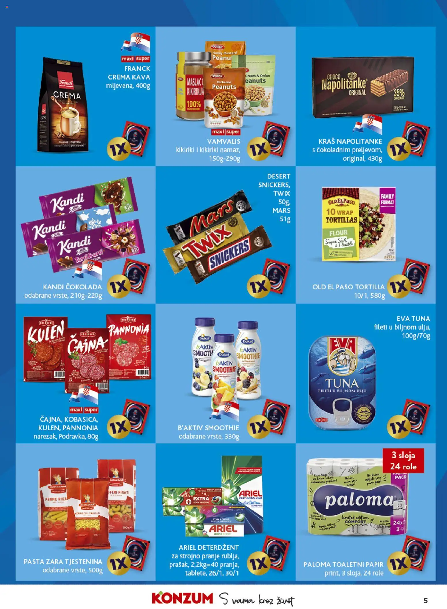 Konzum katalog | vrijedi od 01.07.2026 | Stranica: 5