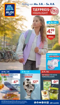 Aldi Süd Prospekt ab 03.08.2026 gültig