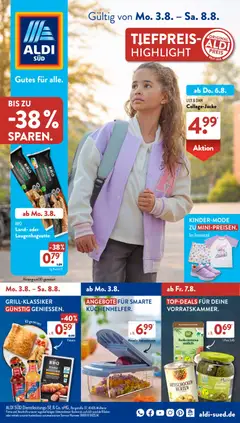 Aldi Süd Prospekt ab 03.08.2026 gültig