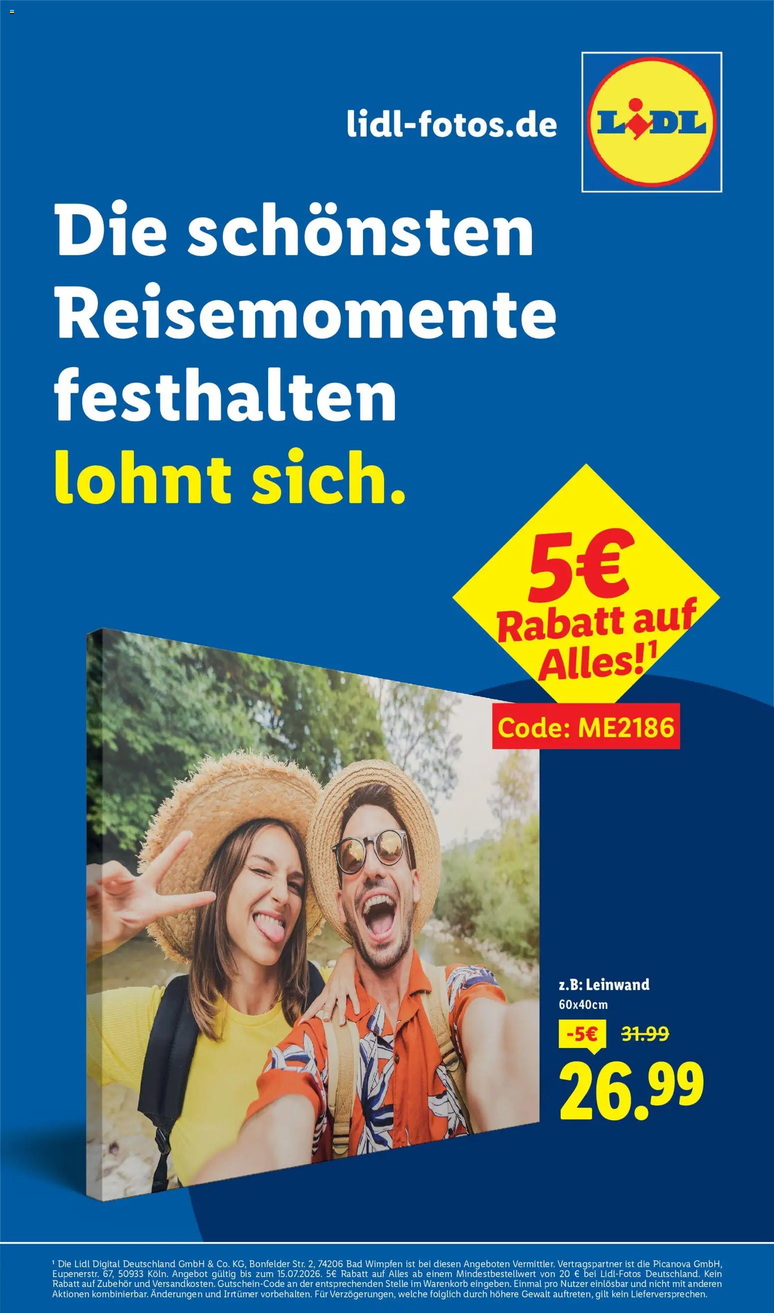 Lidl Reisen Reise-Highlights – gültig ab 13.06.2026 | Seite: 34 | Produkte: Bad