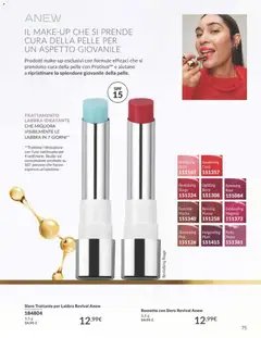 Anteprima del volantino Avon catalogo - campagna 7/2026 valido a partire dal 01/07/2026 | Pagina: 75 | Prodotti: Rossetto