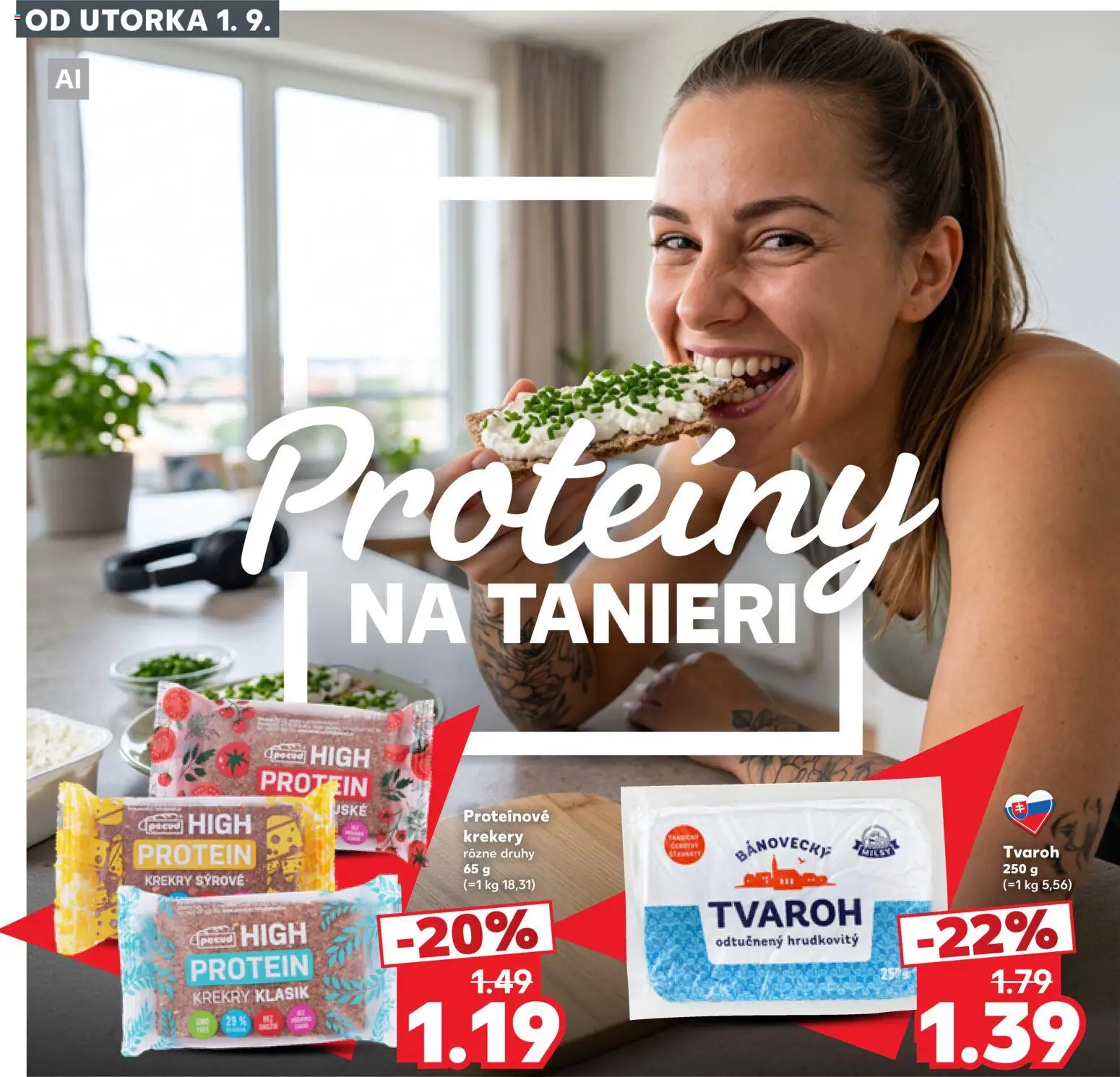 Kaufland SK akciós ujság - amely érvényes a következő dátumtól: 2026.09.01. | Oldal: 28 | Termékek: Protein