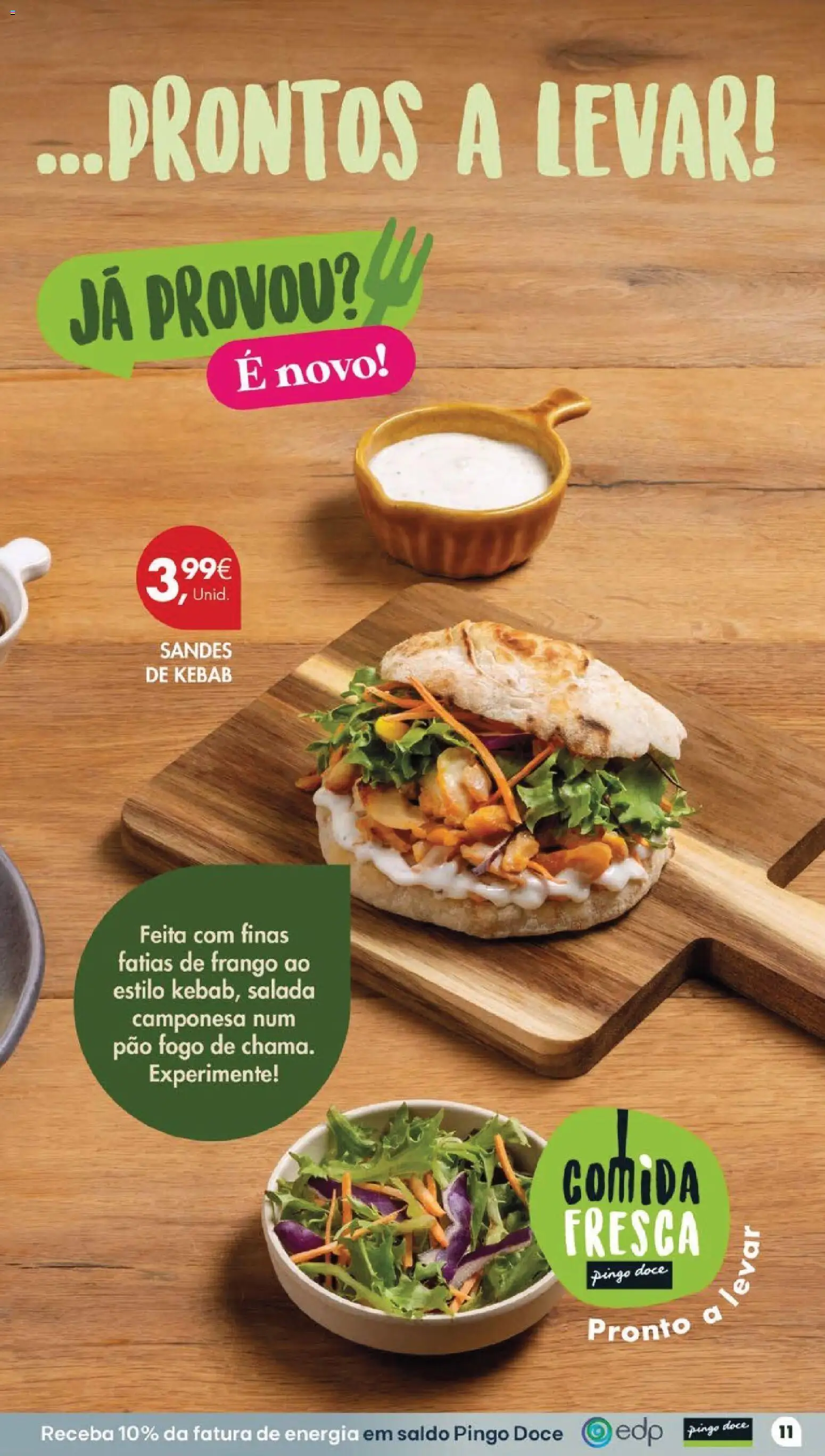 Pingo Doce Poupe Esta Semana Lojas Grandes │ válido de 22/09/2026 | Página: 11 | Produtos: Frango, Pão, Salada