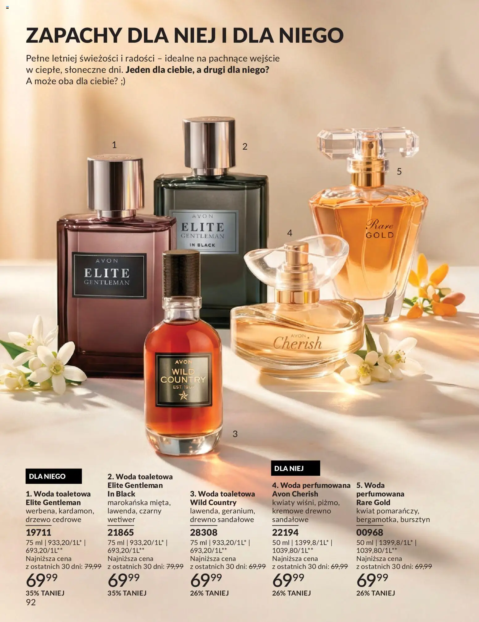 Avon Katalog 6 2026 od 01.06.2026 | Strona: 92 | Produkty: Woda toaletowa, Kwiaty, Woda