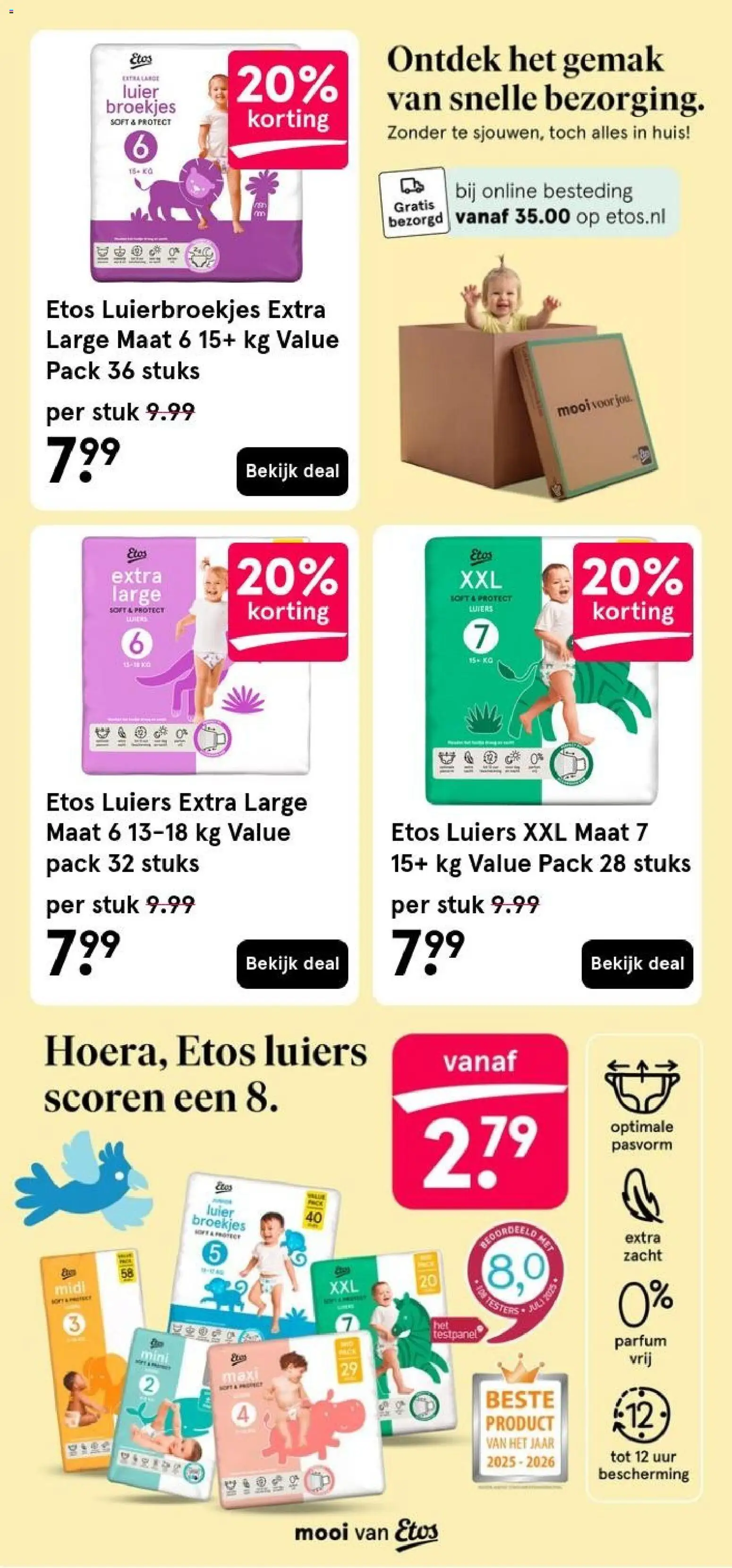 {H1} | Pagina: 20 | Producten: Mes, Luiers, Parfum