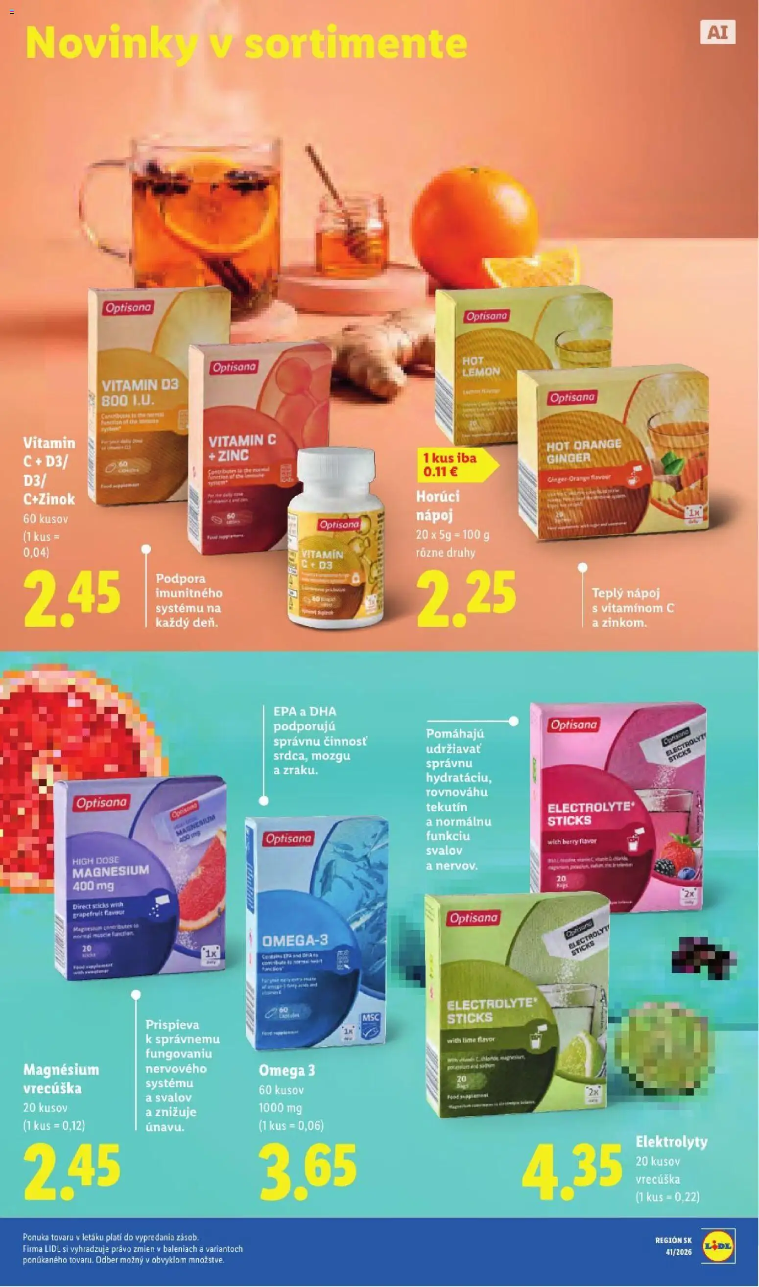 Nové Lidl akcie – leták je platný od 12.10.2026 | Strana: 63