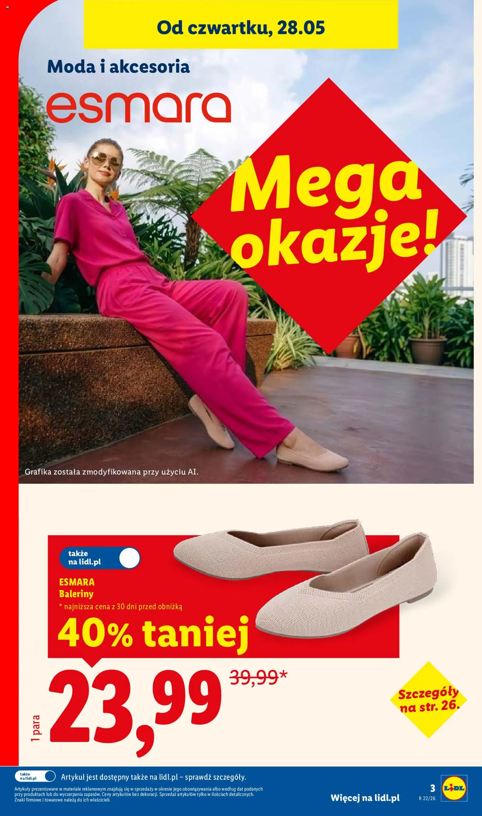 Lidl Katalog od 25.05.2026 | Strona: 3 | Produkty: Baleriny