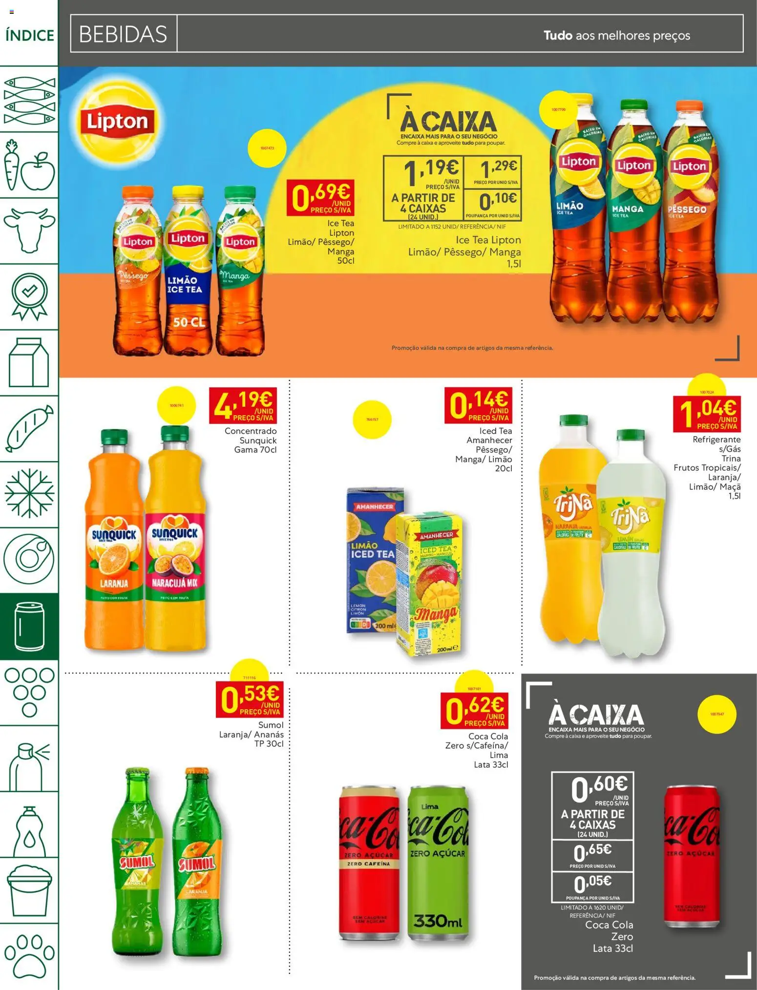 Recheio folheto │ válido de 21/07/2026 | Página: 24 | Produtos: Refrigerante, Caixa, Maça, Açúcar