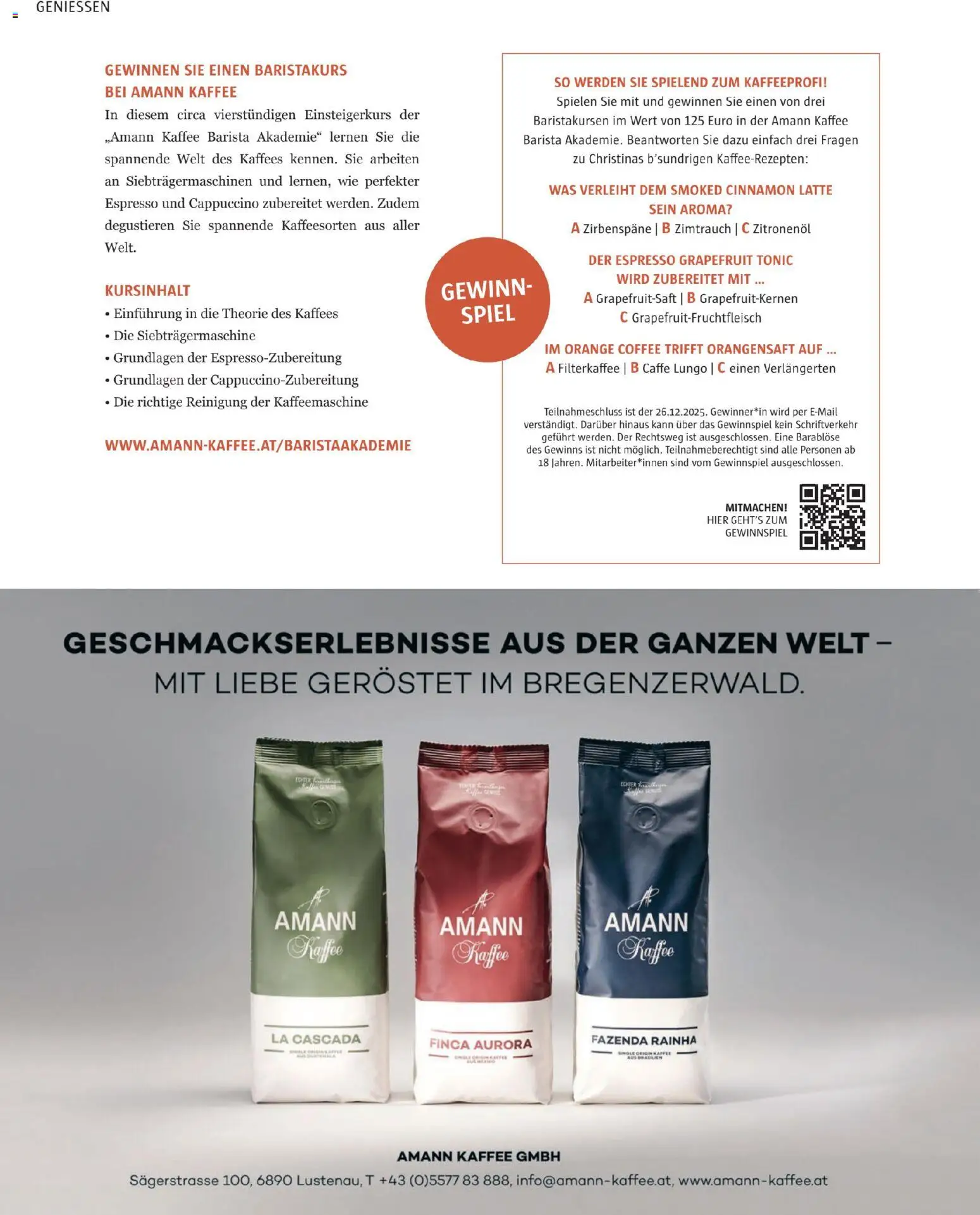 Sutterlüty B’sundrig Magazine gültig ab 17.11.2025 | Seite: 87 | Produkte: Grapefruit, Spiel, Kaffee, Geröstet