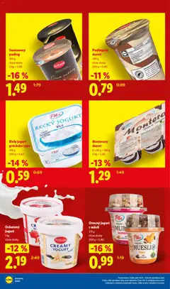 Lidl leták platný od 09.03.2026 | Strana: 20 | Produkty: Jogurt, Puding, Biely jogurt