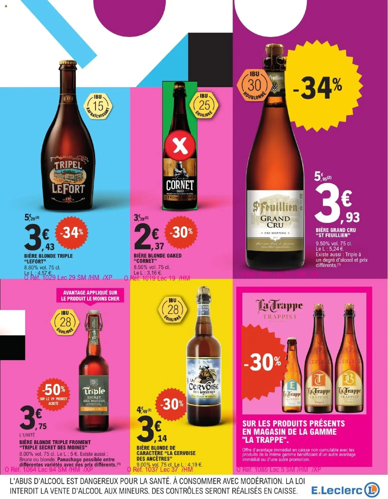 {H1} | Page: 11 | Produits: Bière blonde, Bière