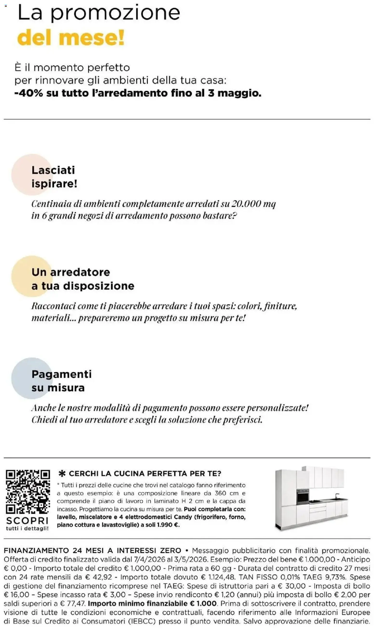 Volantino Offerte del 06.04.2026 | Pagina: 2 | Prodotti: Tè, Piano cottura, Lavastoviglie, Miscelatore