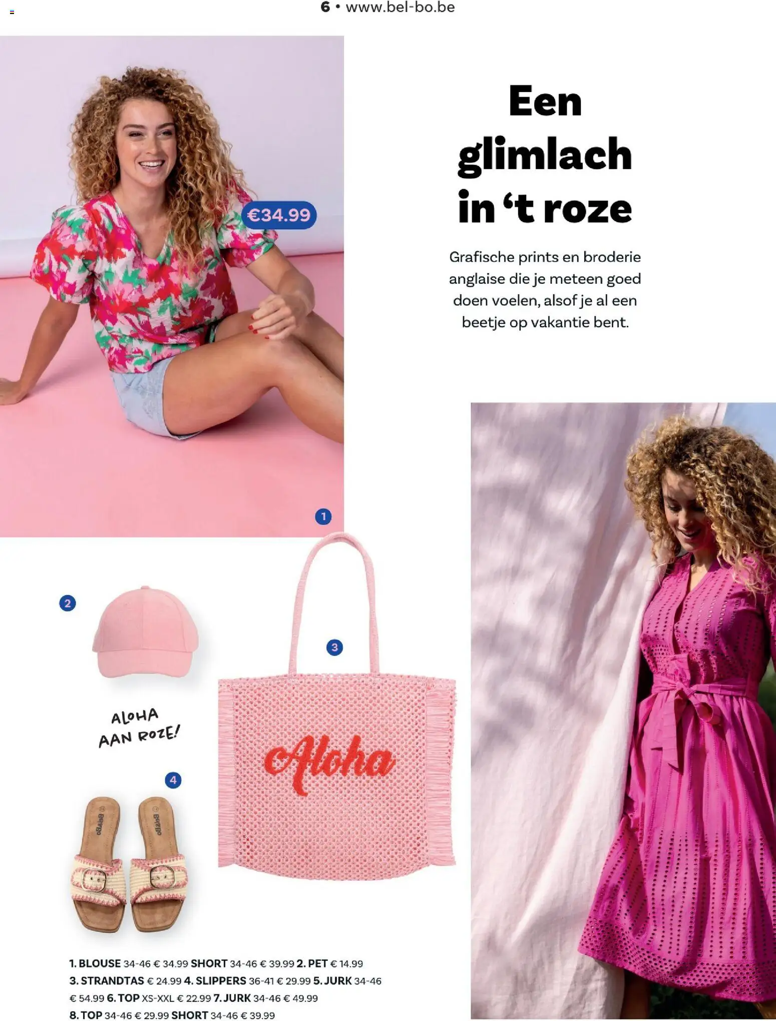 {H1} | Pagina: 6 | Producten: Slippers, Pet, Jurk, Blouse
