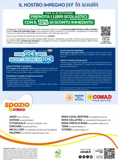 Anteprima del volantino Spazio Conad volantino Scuola 2026 valido a partire dal 21/08/2026 | Pagina: 28 | Prodotti: Libri, Porta, Spalla, Latte