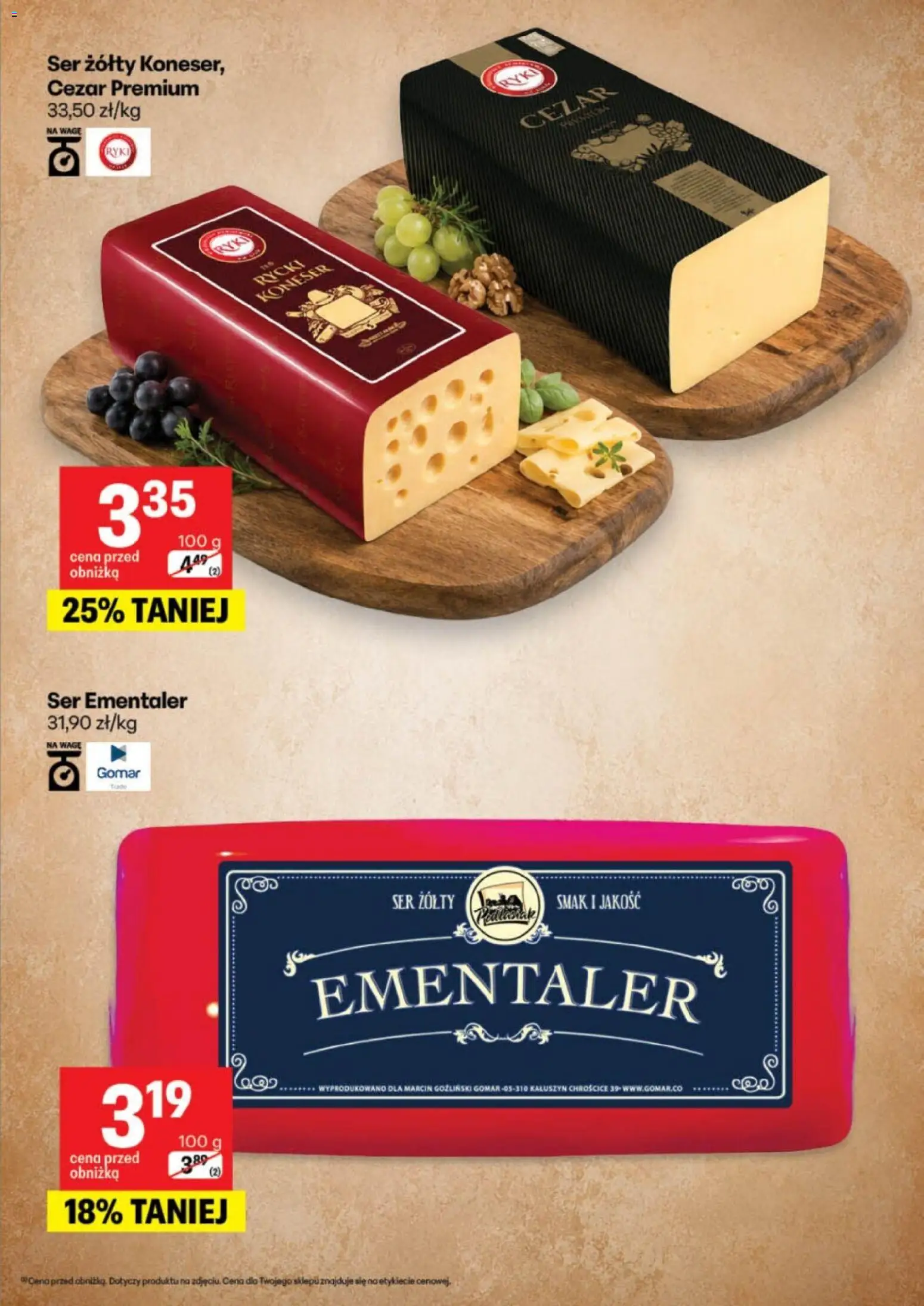 Delikatesy Centrum gazetka - Katalog Aranż od 30.06.2026 | Strona: 7 | Produkty: Ser żółty, Ser