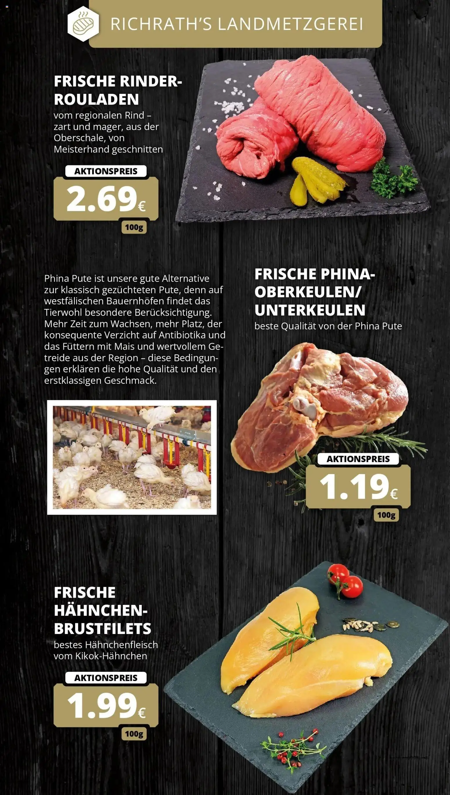 REWE Prospekt ab 05.10.2026 zum Blättern » Angebote | Seite: 12 | Produkte: Pute, Mais, Hahnchen