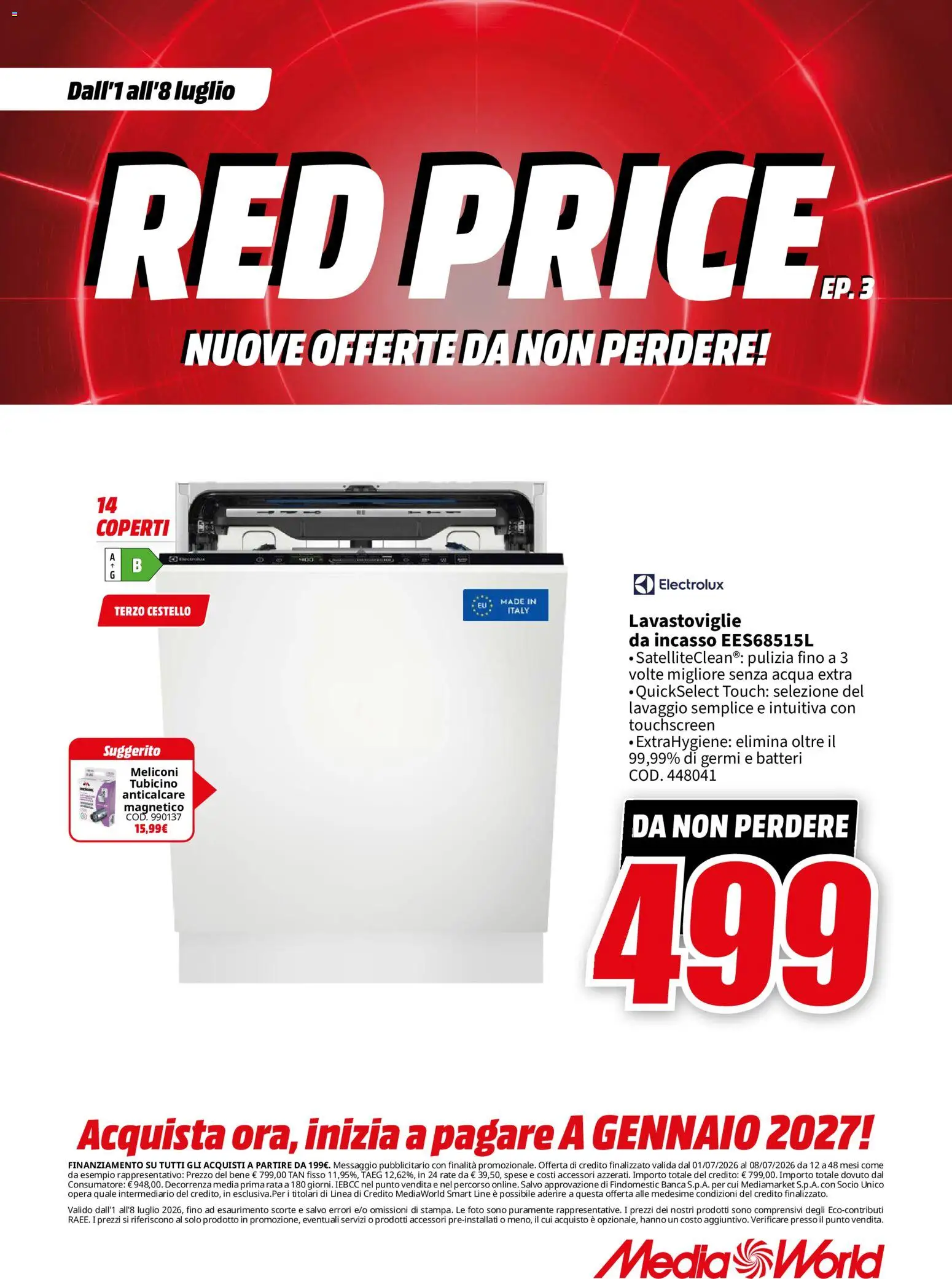 Volantino Media World del 01/07/2026 | Pagina: 60