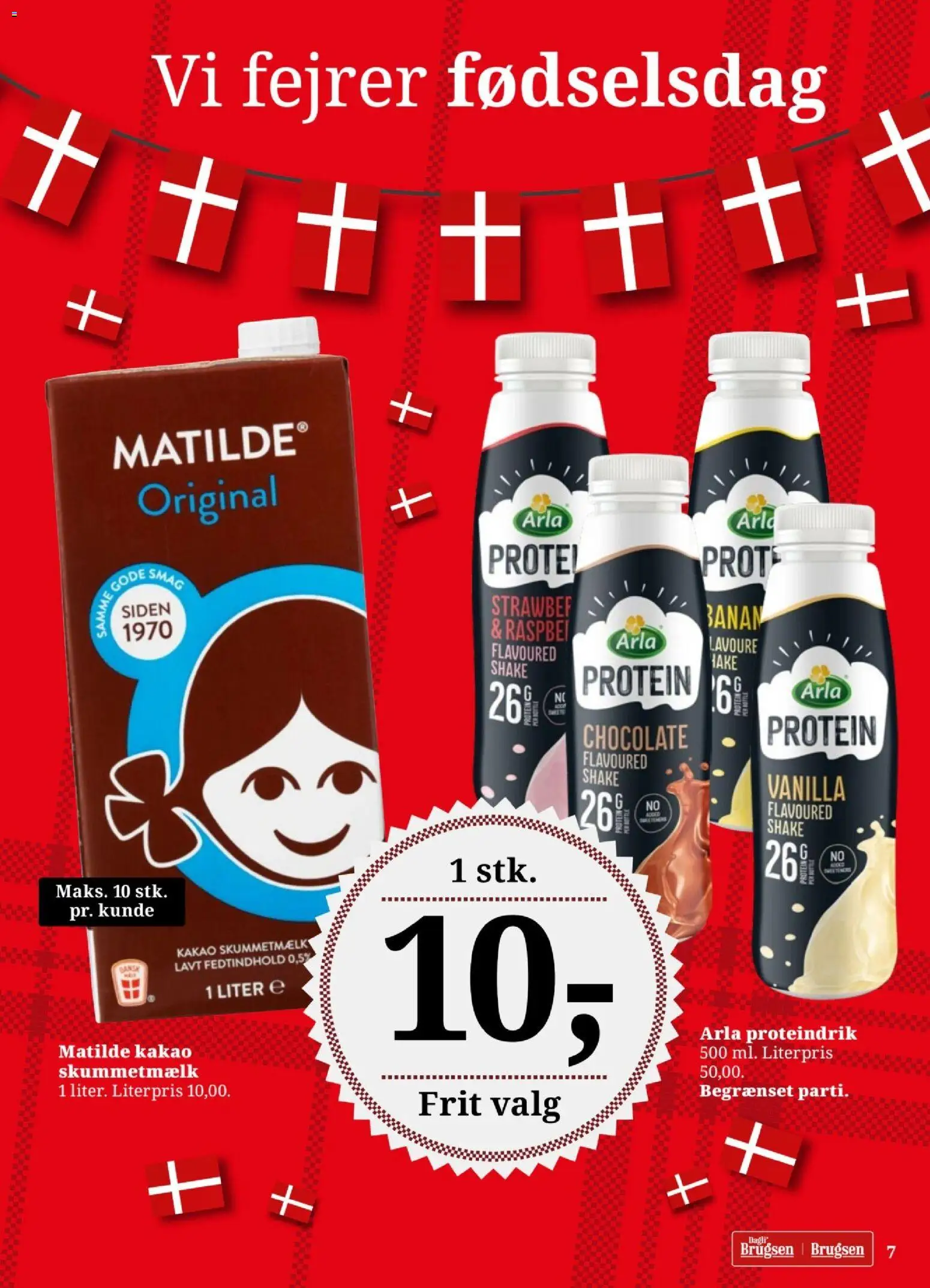 Dagli'Brugsen tilbudsavis – gyldig fra 25/09/2026 | Side: 8 | Produkter: Proteindrik, Kakao