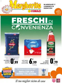 Anteprima del volantino Conad volantino Margherita Sicilia valido a partire dal 17.06.2026