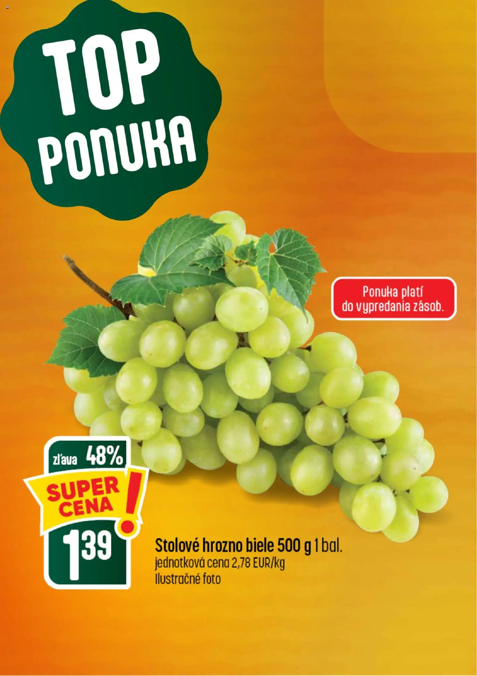 Nové COOP Jednota akcie – leták je platný od 10.09.2026 | Strana: 2 | Produkty: Hrozno