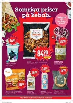 Willys erbjudanden - Förhandsvisning av reklamblad från butik Willys aktuell från 13/07/2026 | Sida: 4 | Produkter: Pitabröd, Kebabsås, Yoghurt