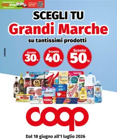 Anteprima del volantino COOP volantino Marche Liguria valido a partire dal 18.06.2026
