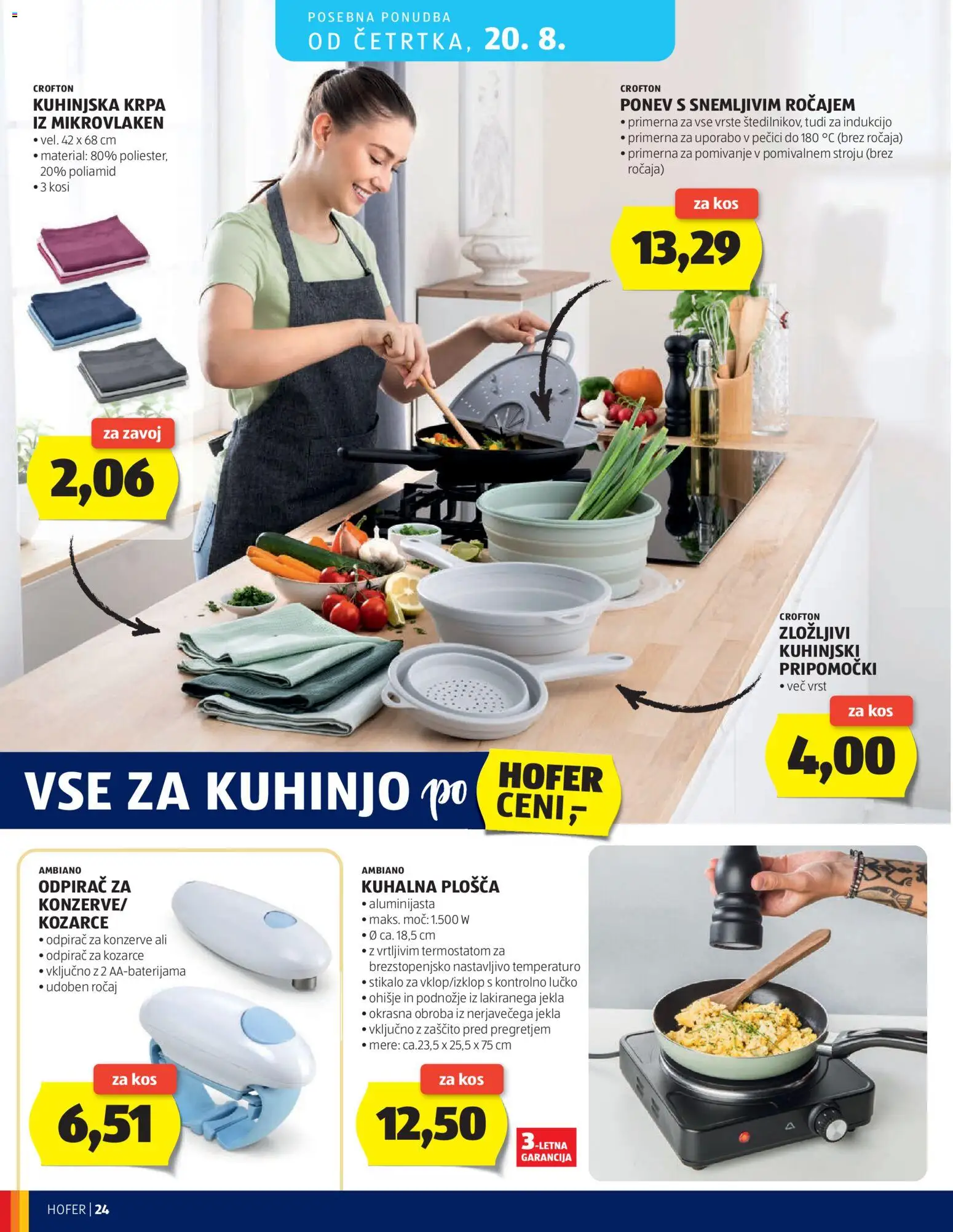 Novi Hofer katalog ponudbe – veljaven od 12.08.2026 | Stran: 24