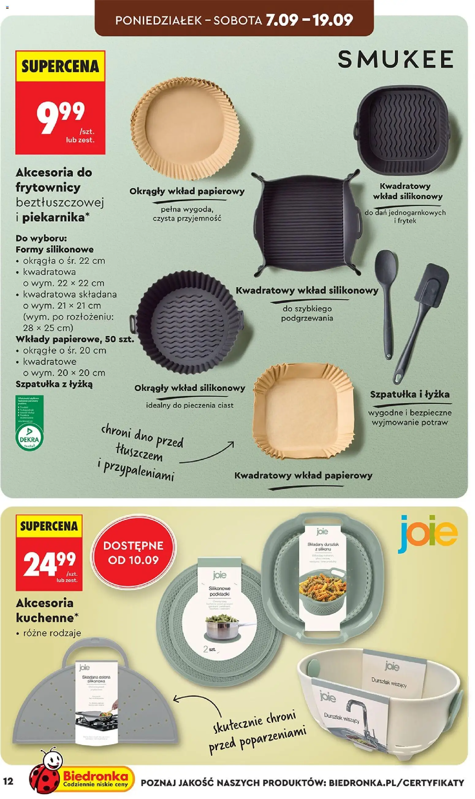 Biedronka Polsko leták - Hity i inspiracje od 05.09.2026 | Strana: 12