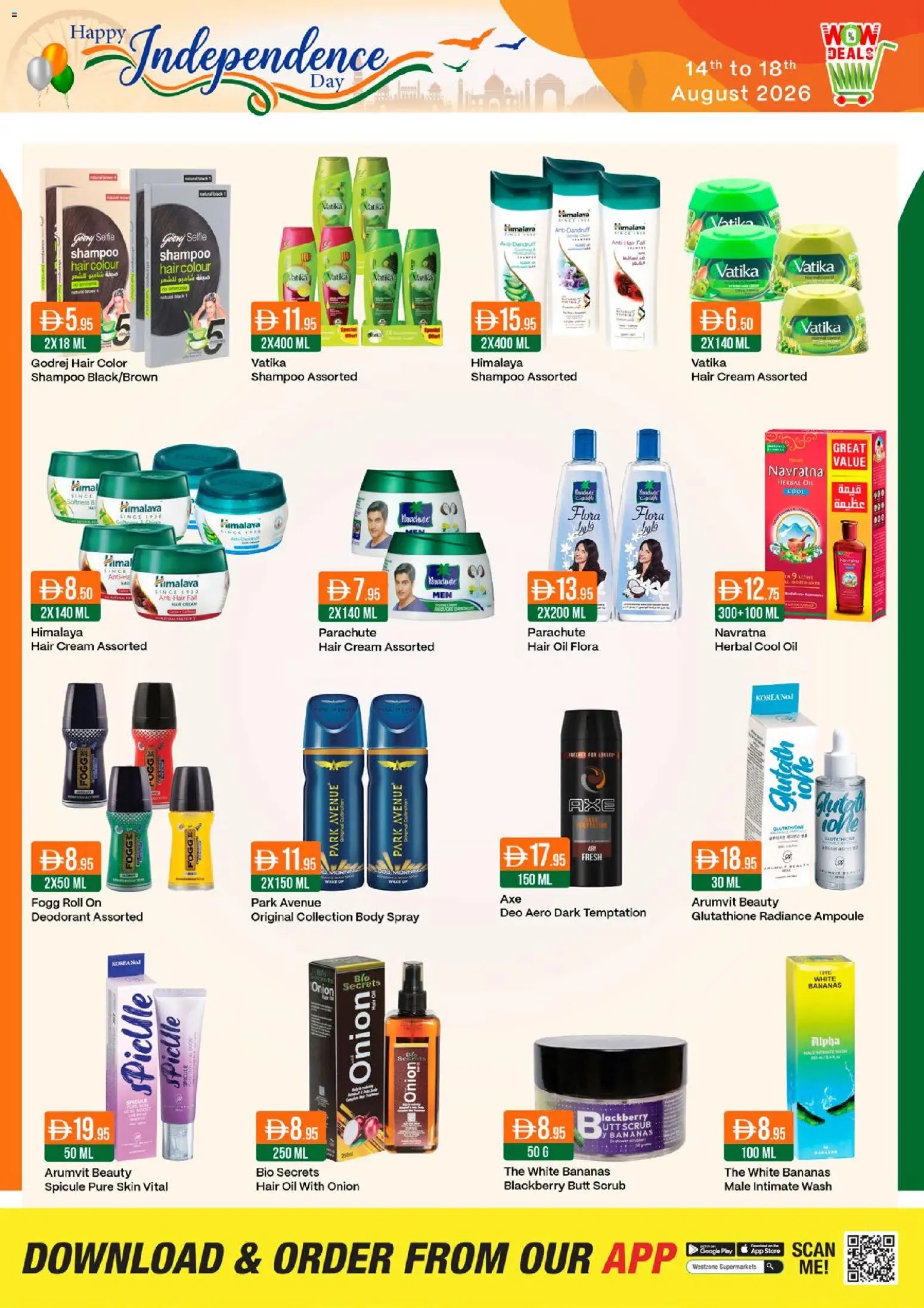 {H1} | Page: 10 | Products: Body spray, Hair color, Hair colour, Deodorant