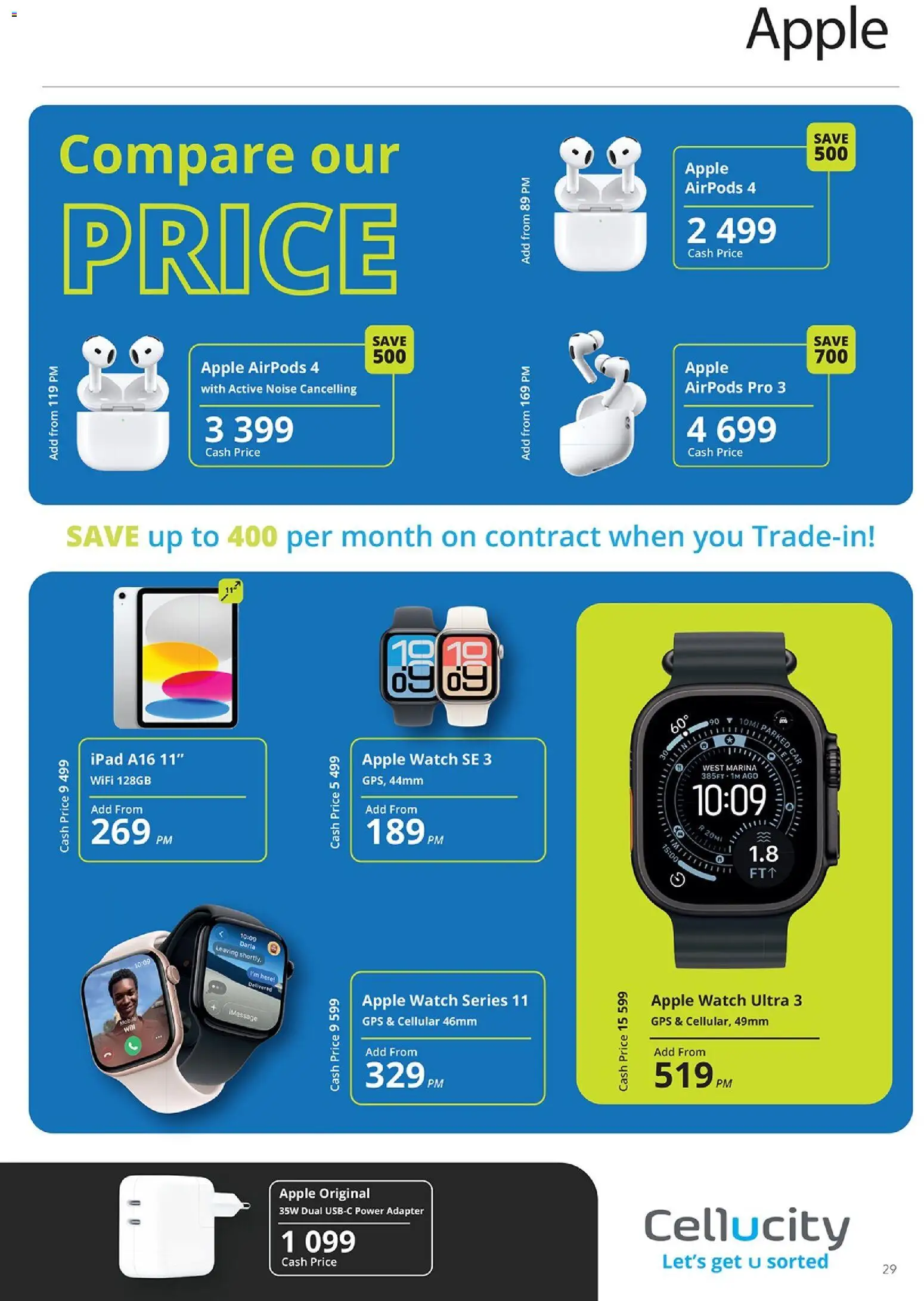 New Cellucity catalogue – valid from 08/09/2026 | Page: 29 | Products: Watch, Adapter